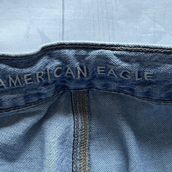 American‎ Eagle Jogger Jeans Jeggings Size 2 Retro 90s Grunge - Picture 6 of 7